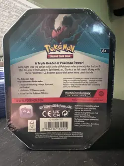 FACTORY SEALED - Pokemon TCG: Darkrai Triple Whammy Collector's Tin - BRAND NEW - Image 3