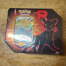 Brand New Pokemon TCG Team Rocket Tin - Persian Ex - Image 1