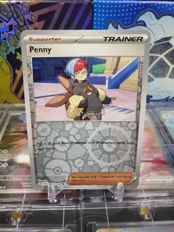 Penny 183/198 Reverse Holo Uncommon Pokemon TCG Scarlet & Violet Base Set - Image 1