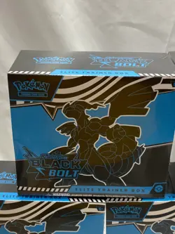 Pokemon TCG: Black Bolt - Elite Trainer Box Lot of 5x - Image 2