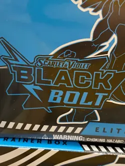 Pokemon TCG: Black Bolt - Elite Trainer Box Lot of 5x - Image 4