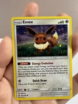 2017 Pokemon Eevee Sun & Moon Era Promo 101/149 Cosmos Holo - Image 2