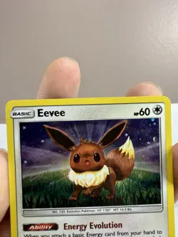 2017 Pokemon Eevee Sun & Moon Era Promo 101/149 Cosmos Holo - Image 3