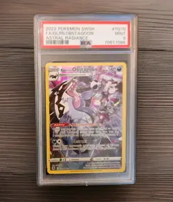 2022 Pokemon - Galarian Obstagoon TG10/TG30 Swsh10: Astral Radiance - PSA 9 - Image 1