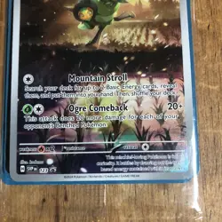 Teal Mask Ogerpon 123 Pokemon TCG: Twilight Masquerade Black Star Promo (Sealed) - Image 3