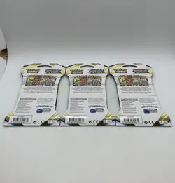 Pokemon TCG Sword & Shield Brilliant Stars Sleeved Booster Pack Lot Of Three!!! - Image 4