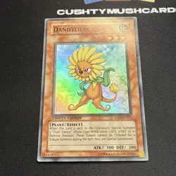 YUGIOH DANDYLION SUPER RARE ABPF-ENSE1 LIMITED EDITION - Image 2
