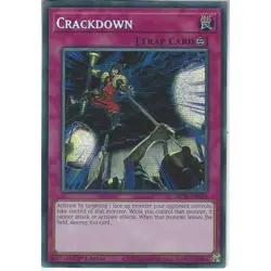 Crackdown Yu-Gi-Oh! MP20-EN084 1st Secret Rare - Image 1