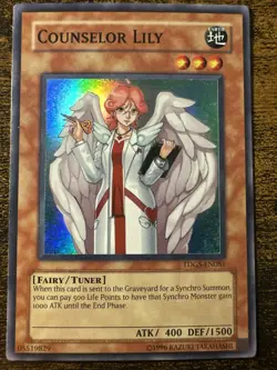 Counselor Lily TDGS-EN081 the Duelist Genesis 1st Edition LP - Image 1
