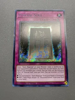Yu-Gi-Oh! Eternal Soul Secret Rare Limited Edition LDK2-ENS06 MP - Image 1