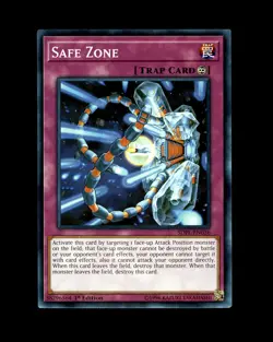 Yu-Gi-Oh! TCG SAFE ZONE 1ST EDITION SDPL-EN036 - Image 1
