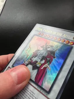 Odin, Father of the Aesir STOR-EN040 Ultra Rare 1st Edition Light Play+ Yugioh - Image 3