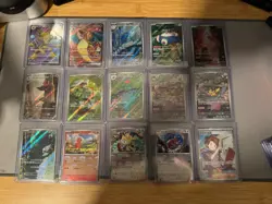 Japanese 151 Pokemon TCG Card Collection Lot of 15 IRs, FAs, And Masterballs - Image 2