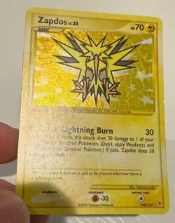 2009 Zapdos 150/147 Pokemon Card Platinum Supreme Victors Holo MP (See Desc) - Image 3