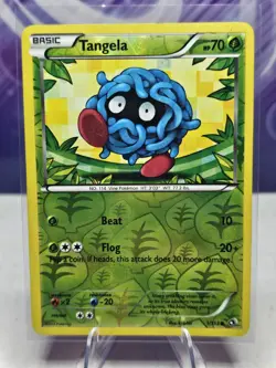 Tangela 1/113 Black & White Legendary Treasures Reverse Holo Pokemon Card - Image 1