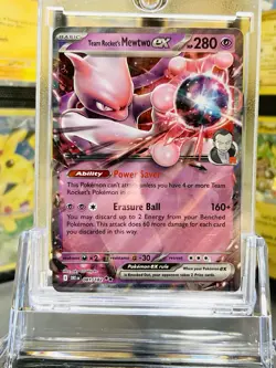Mewtwo EX 081/182 Rare Holo Pokemon Card Near Mint Condition Never Played - Image 1