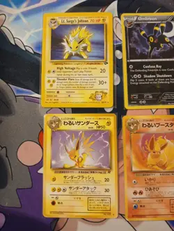 Pokemon Lot Of 16 Evee Cards. Vaporen Bw Promo. Umbreon. Vintage. Eevee.Tag Team - Image 4