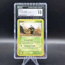 2006 Pokemon Seedot EX Legend Maker 61/92 CGC 10 Gem Mint Card - Image 1