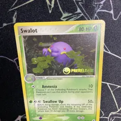 Pokemon Swalot EX Hidden Legends Prerelease Promo Card 50/101 - Pack fresh - Image 3