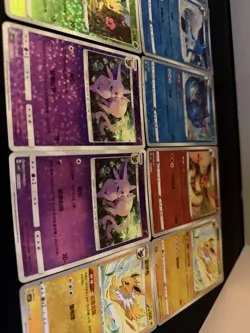 Pokemon Chinese Gem Pack Vol. 2 Eeveelutions Star Pattern Holos 12 Card Lot NMT - Image 3