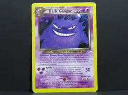 Dark Gengar 6/105 - Neo Destiny Pokemon Card (Light Played) - Image 1