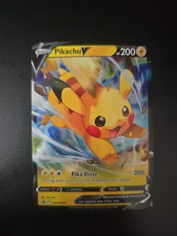 Pokemon Tcg Pikachu V SWSH285 SWSH: Sword & Shield Promo Cards Holo NM - Image 1