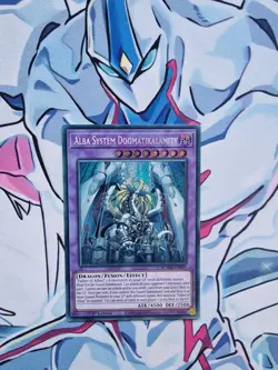 Alba System Dogmatikalamity 1st Edition Secret Rare BLMM Yugioh Card - Image 1