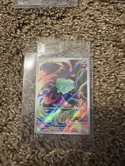 Bulbasaur Stamped Promo Card 133/132 Pokemon TCG Mega Evolution NM Near Mint - Image 1