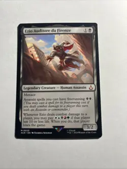 Ezio Auditore da Firenze Universes Beyond: Assassin's Creed MTG Plus Bonus Card! - Image 1