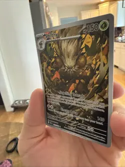 Pokemon TCG Shiftry 163/162 Temporal Forces Illustration Rare Card NM Condition - Image 4
