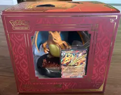 Pokemon TCG Charizard ex Super Premium Collection New Sealed 3 Cards 1 Figure 👾 - Image 1