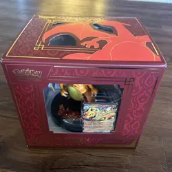 Pokemon TCG Charizard ex Super Premium Collection New Sealed 3 Cards 1 Figure 👾 - Image 4