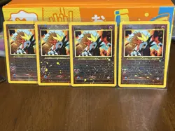 Pokemon Card - Entei #34 Black Star WOTC Movie Promo Reverse Holo (x4) LP-NM - Image 1