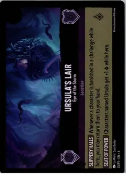 Ursula's Lair - Eye of the Storm - Promo - Disney Lorcana Promo Cards - 35 - NM - Image 1
