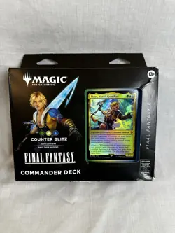 Magic the Gathering Final Fantasy Commander Deck FF10 (Counter Blitz) - Image 1