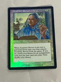 MTG FOIL Academy Rector Urza's Destiny Magic the Gathering - Image 1