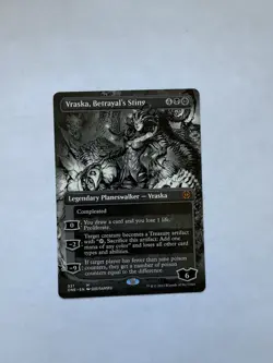 Vraska, Betrayal's Sting (Borderless) Phyrexia: All Will Be One Regular - Image 1
