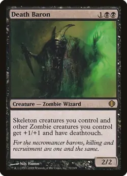 Death Baron Shards of Alara MP MTG - Image 1