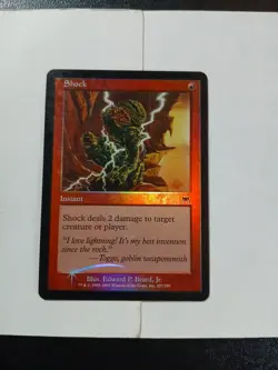 Magic The Gathering Shock (foil) Onslaught Near Mint Condition ●64 - Image 3