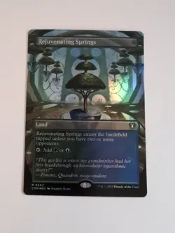 Rejuvenating Springs (Borderless) Commander Masters Foil - Image 1