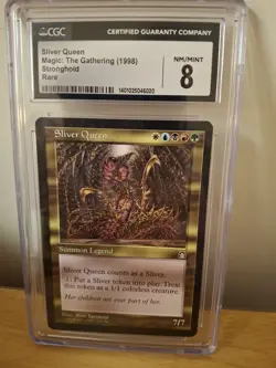 1998 Magic Sliver Queen Rare Rated 8 The Gathering Stronghold - Image 1