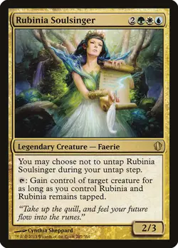 Rubinia Soulsinger [Commander 2013] Magic MTG - Image 1
