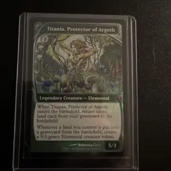 x1 Titania, Protector of Argoth [FOIL] (Future Sight) - MB2 ~ Mint/NM PACK FRESH - Image 1