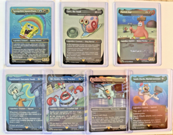 Magic Spongebob Secret Lair Drop FOIL Set - Image 1