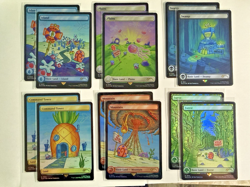 Magic Spongebob Secret Lair Drop FOIL Set - Image 2