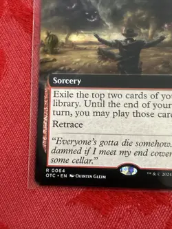 MTG - Embrace the Unknown - #64 Extended Art R Commander: OTJ - Image 4