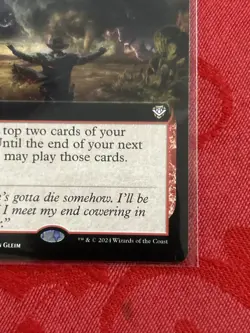 MTG - Embrace the Unknown - #64 Extended Art R Commander: OTJ - Image 5