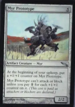 Myr Prototype - Mirrodin: #214, Magic: The Gathering Nm R177 - Image 1