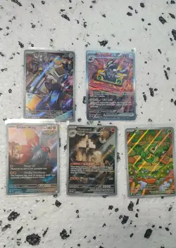 Lot Of 5 Pokemon TCG Set HOLO Rare IR - Image 1