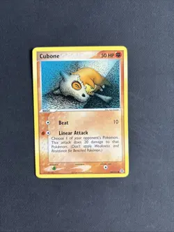 Pokemon TCG Cubone EX FireRed & LeafGreen 60/112 Regular Common Non Holo - NM/LP - Image 1
